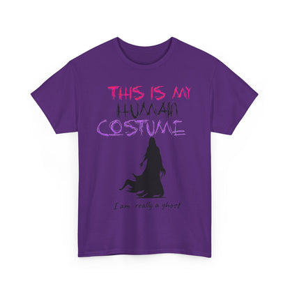 Cotton Tee - 'THIS IS MY HUMAN COSTUME'