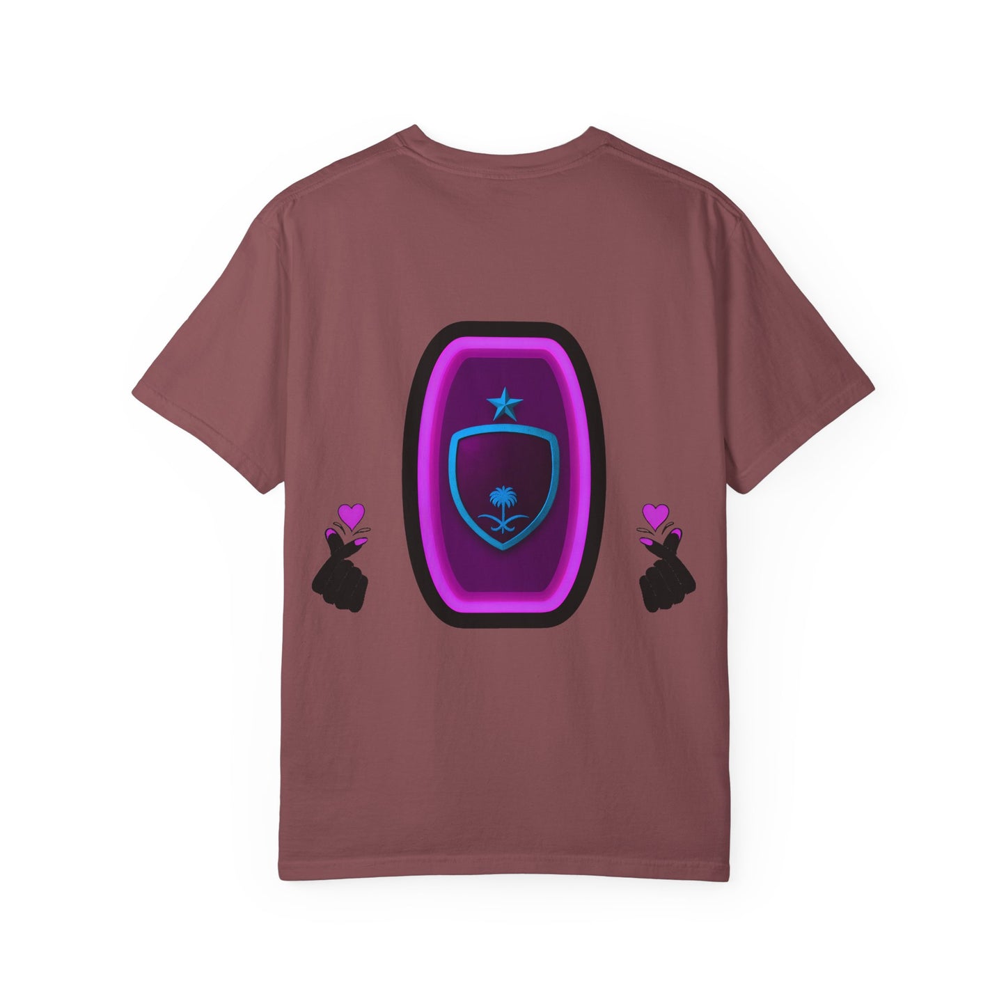 KSA Inspired Unisex Garment-Dyed T-shirt | Casual Style Tee, Graphic Shirt, Unique Design, Gift for Fans, Summer Fashion