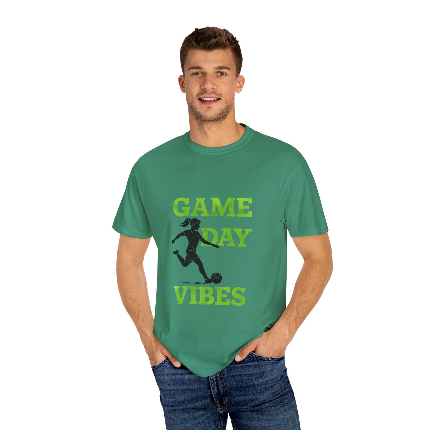 Garment-Dyed T-shirt - Game Day Vibes