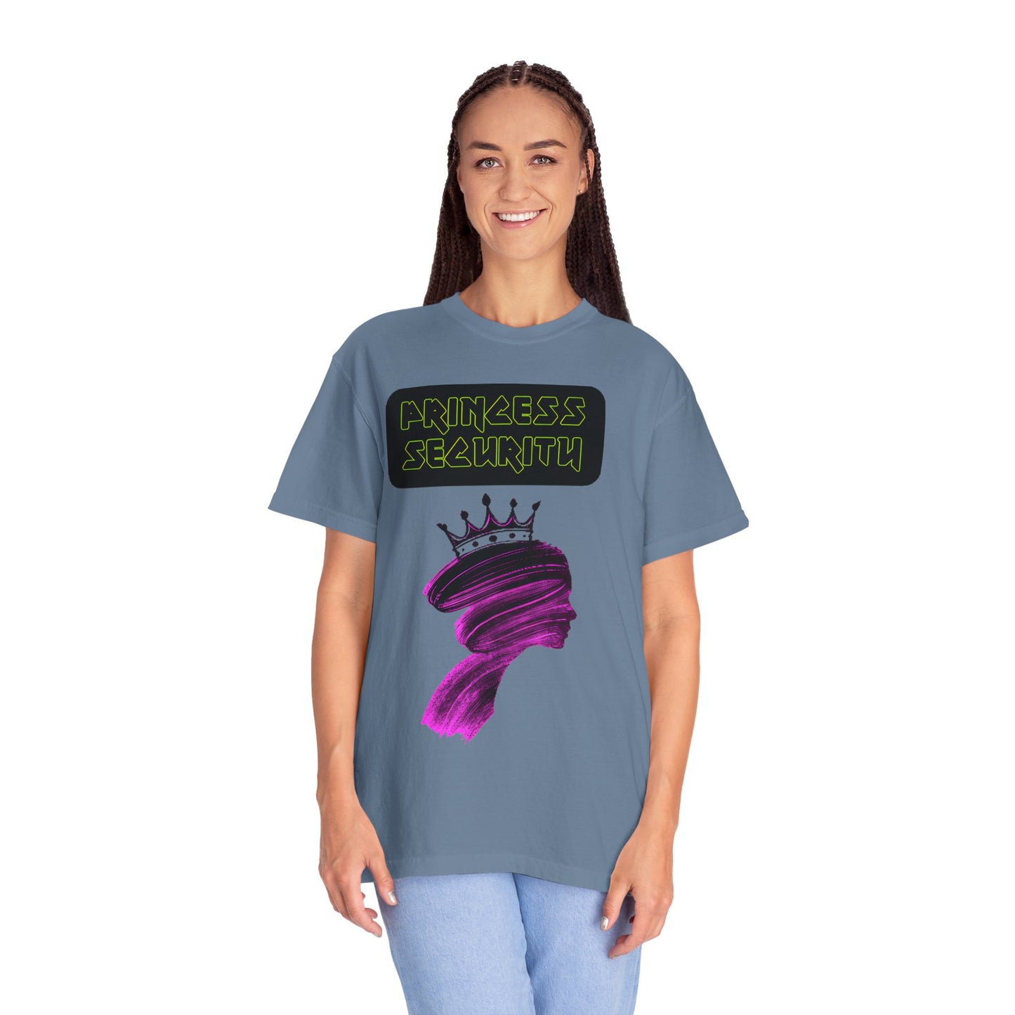 T-Shirt Princess Security Design Women's Funny Tee