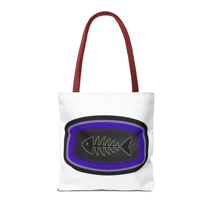 Fish Skeleton Tote Bag - Unique Design for Fishing Enthusiasts