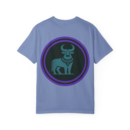 FISH BONE AND BULLS T-Shirt - Vintage Unisex Garment-Dyed Tee