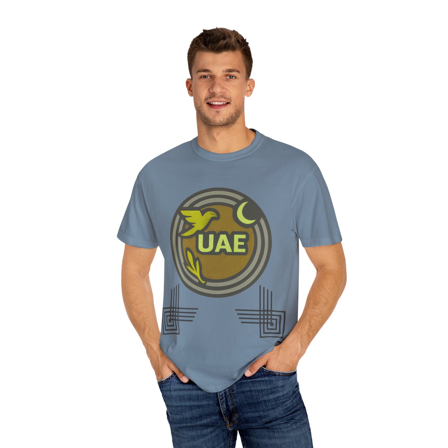 T-Shirt UAE Pride Unisex Garment-Dyed