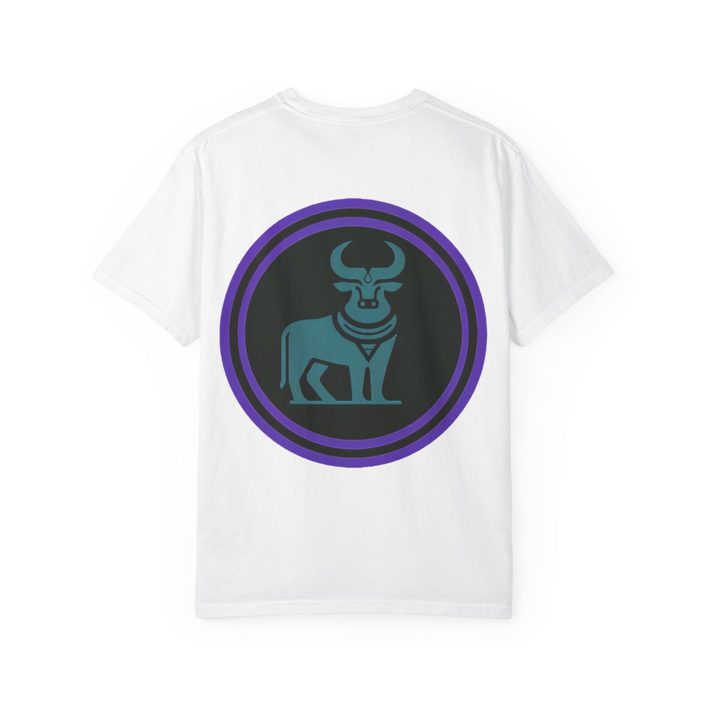 FISH BONE AND BULLS T-Shirt - Vintage Unisex Garment-Dyed Tee