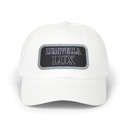 Stylish Classic Dad Cap with LUX Embroidery, Adjustable Baseball Hat, Perfect Gift for Fathers and Men, Casual Style for Any Occasion