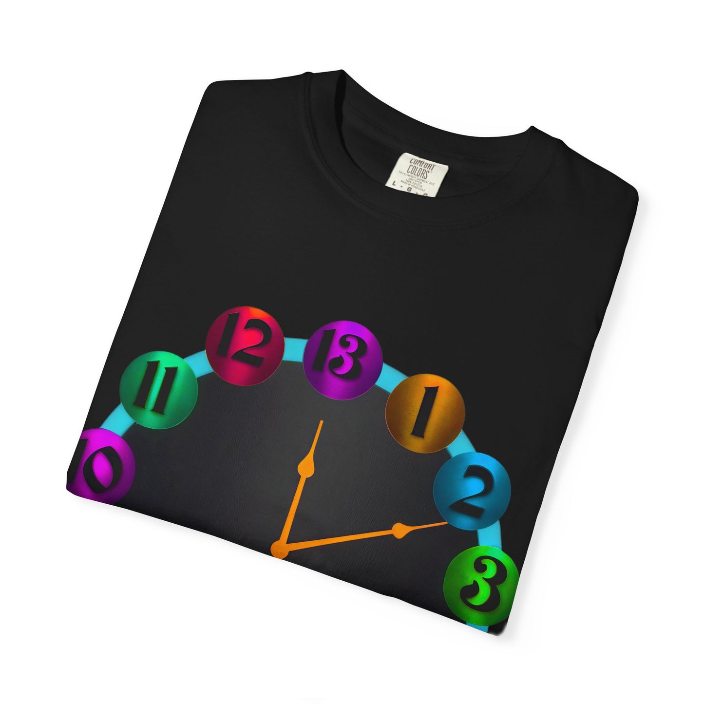Garment-Dyed T-shirt - MORE TIME Graphic Tee