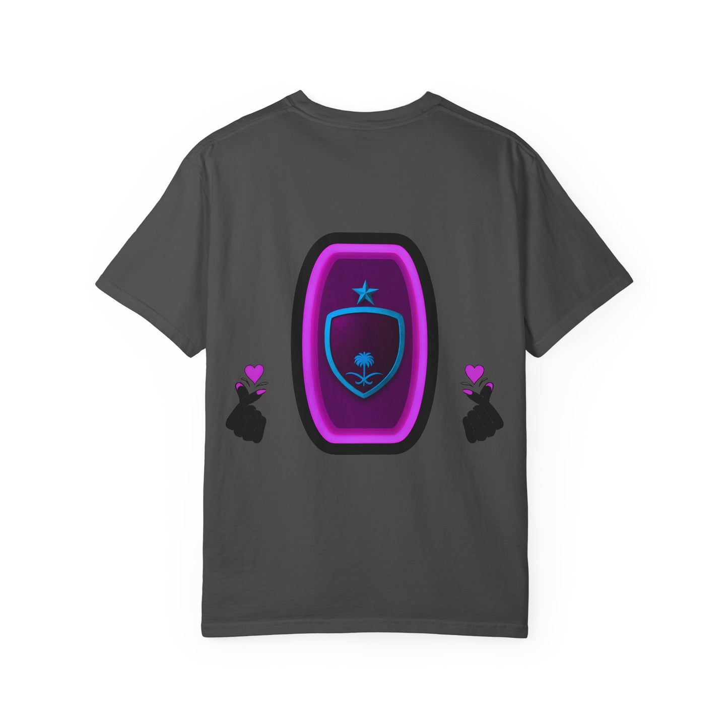 KSA Inspired Unisex Garment-Dyed T-shirt | Casual Style Tee, Graphic Shirt, Unique Design, Gift for Fans, Summer Fashion