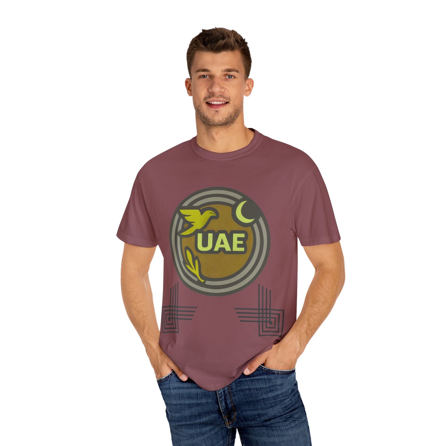 T-Shirt UAE Pride Unisex Garment-Dyed