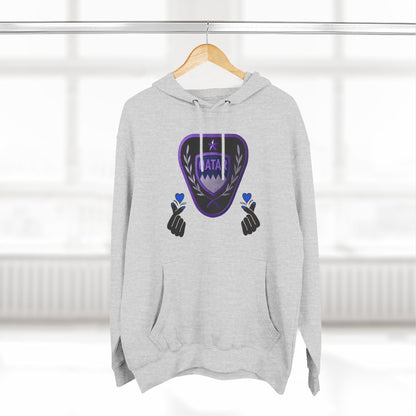 Fleece Hoodie - Qatar Love Design
