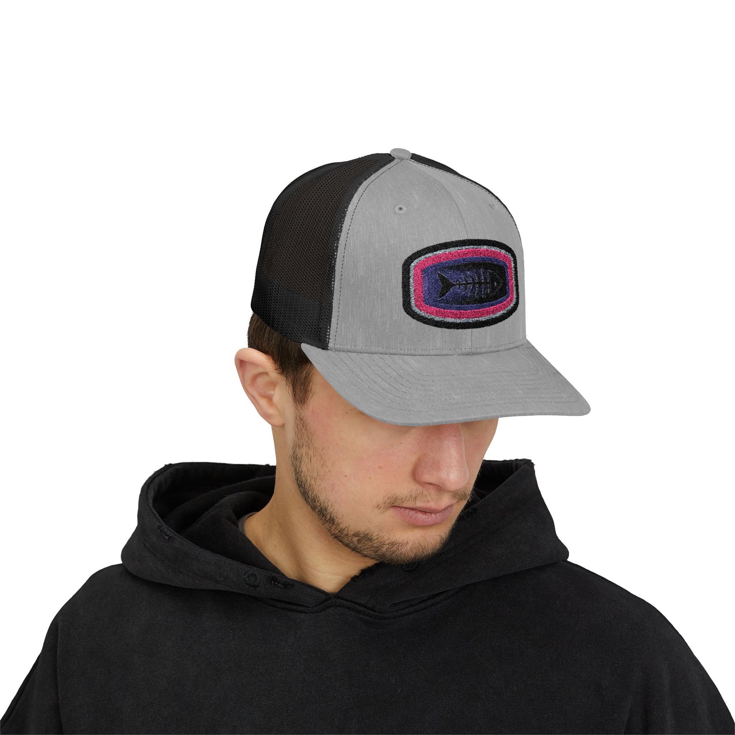 Fish Skeleton Trucker Cap