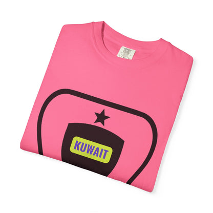 Garment-Dyed T-shirt - Kuwait Lover Graphic Tee