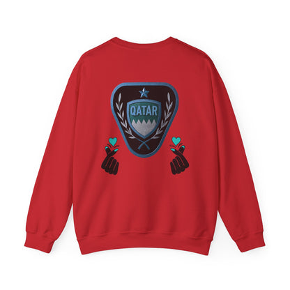 Unisex Sweatshirt qatra Love and Pride Design