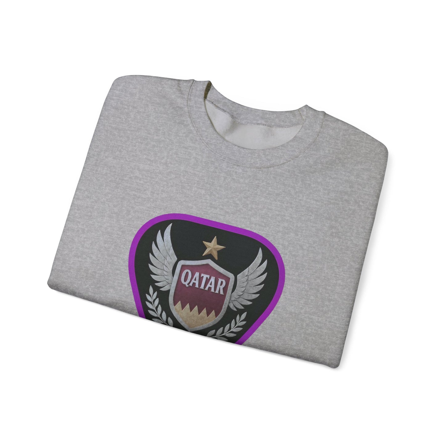 Qatar Pride Crewneck Sweatshirt, Unisex Casual Style, Perfect Gift for Sports Fans, Birthday or National Day Celebration, Cozy [...]