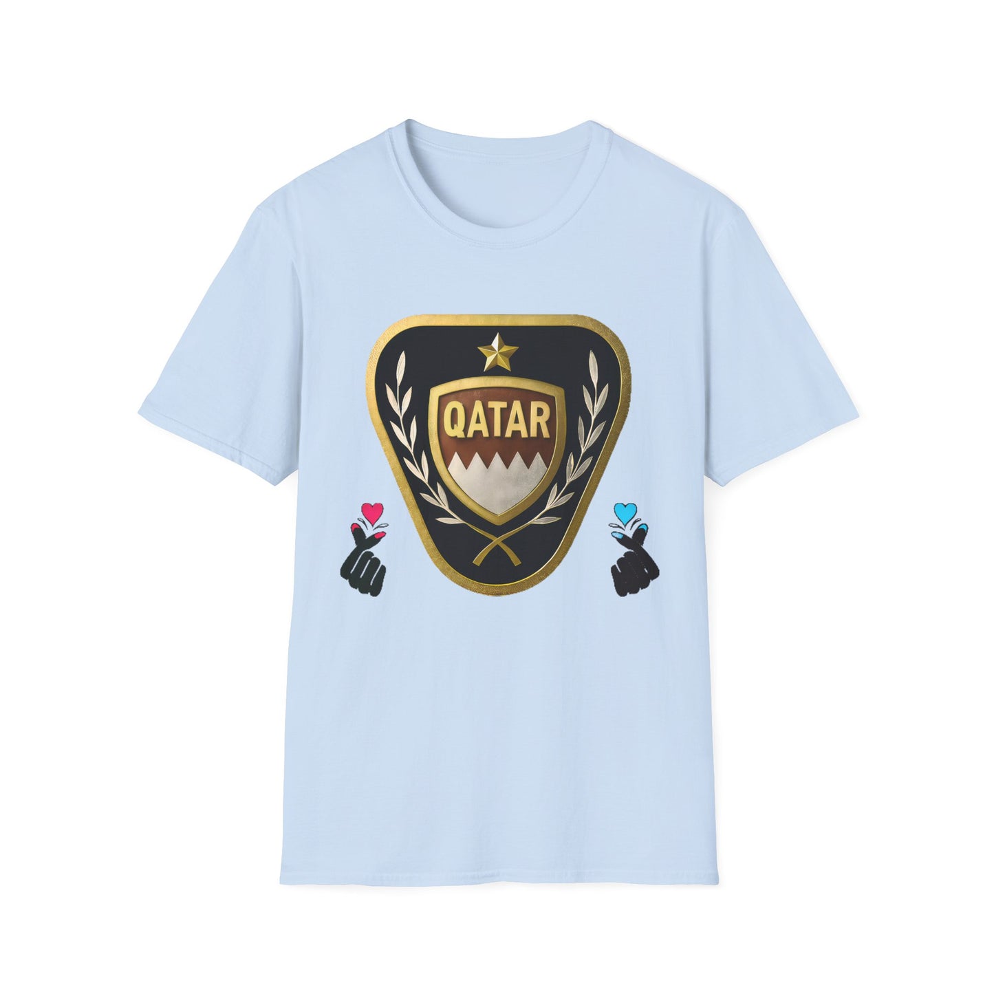 Stylish Qatar Unisex T-Shirt - Soft Cotton Tee for Casual Wear, Sports Events, Travel, Gift Ideas, Summer Outings