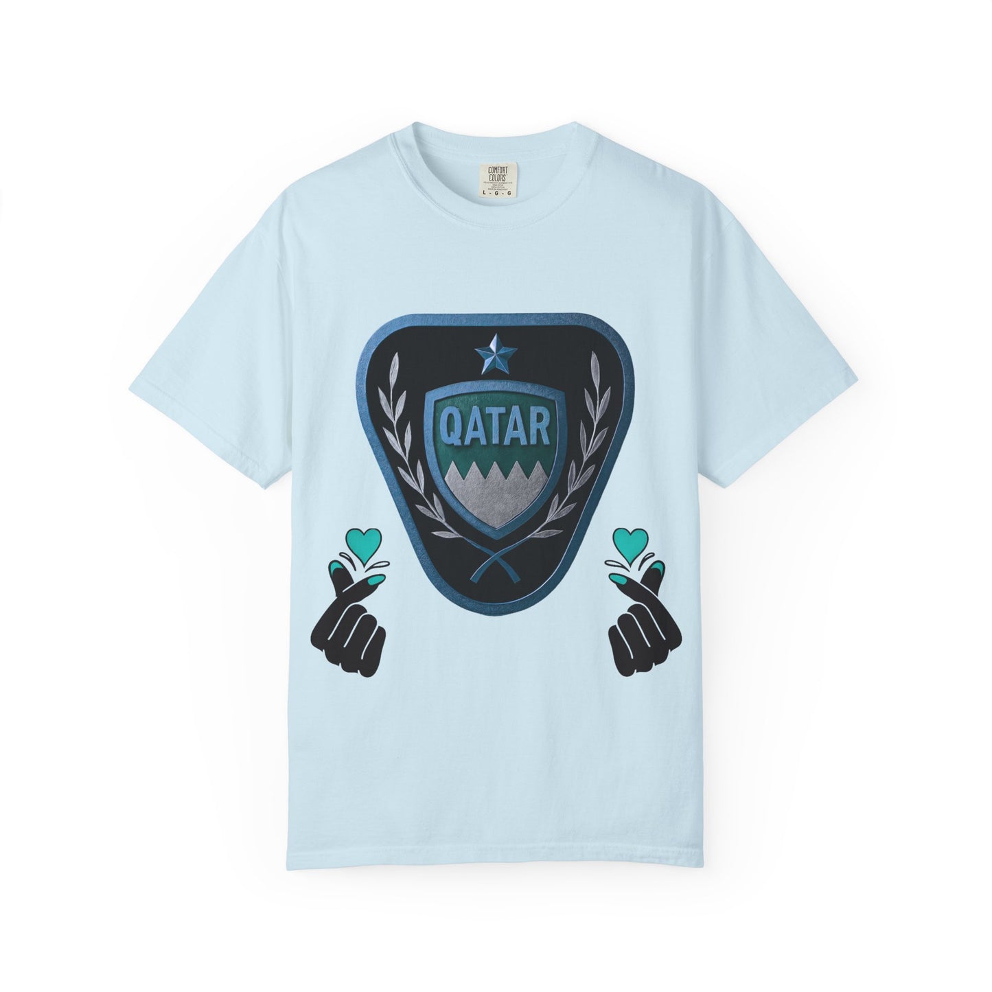 Qatar Pride Unisex T-Shirt, Casual Wear, Sports Event Shirt, Travel Souvenir, Gift for Fans