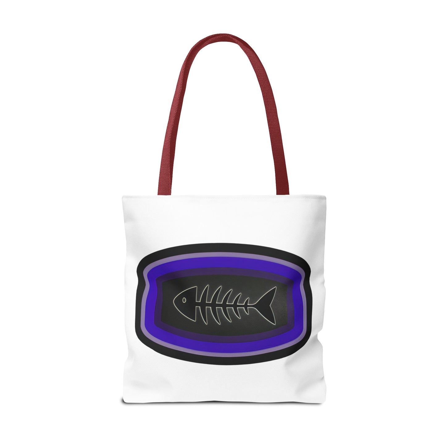 Fish Skeleton Tote Bag - Unique Design for Fishing Enthusiasts