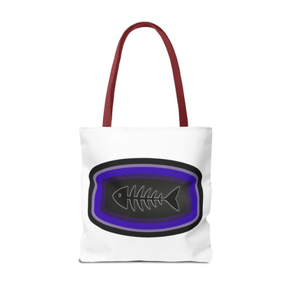 Fish Skeleton Tote Bag - Unique Design for Fishing Enthusiasts