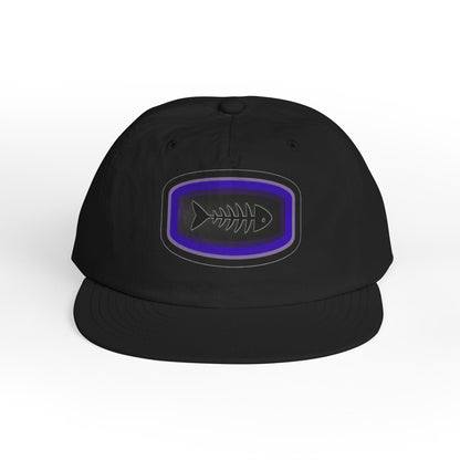Surf Cap - Fish Skeleton Design