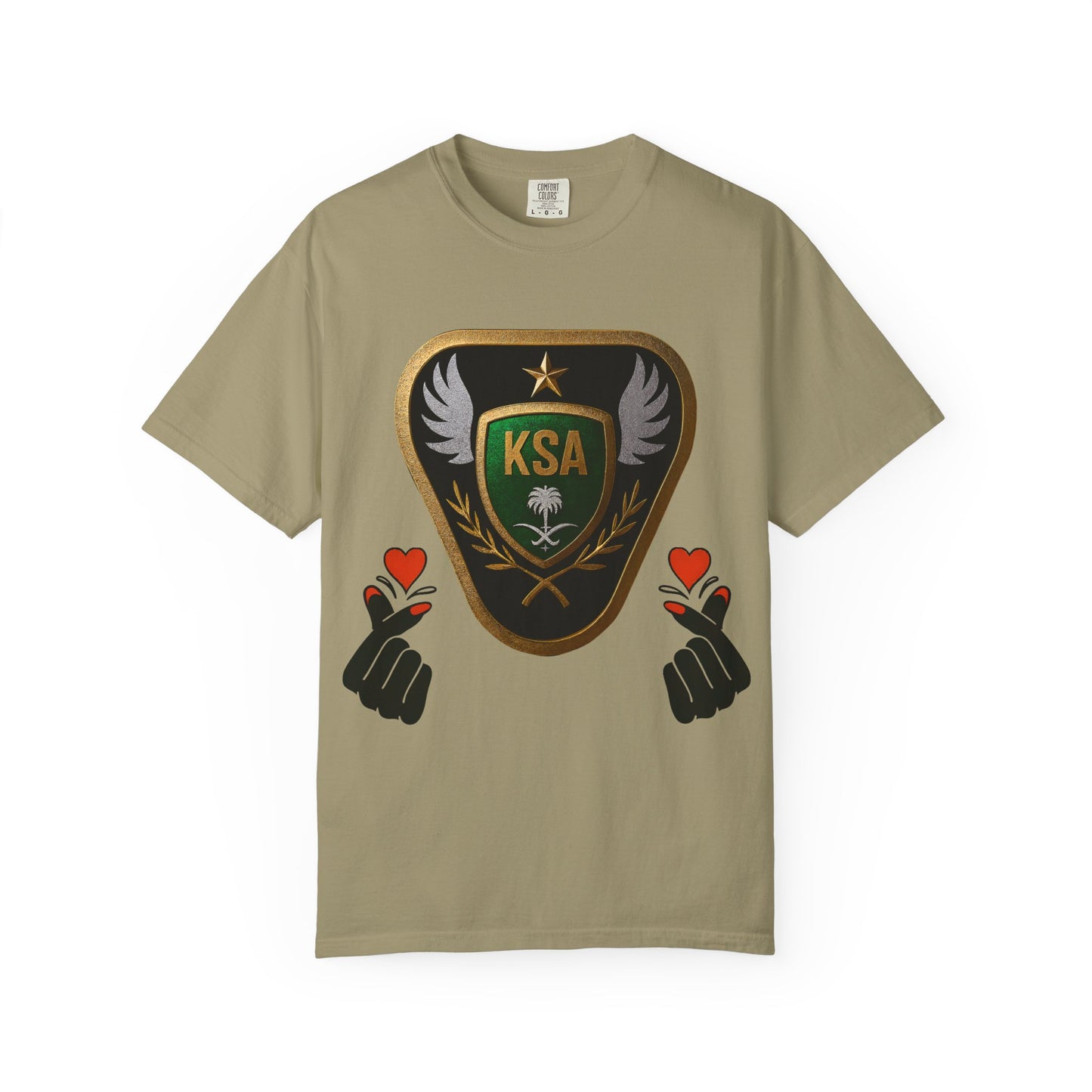 KSA Emblem Unisex T-Shirt, Casual Tee, Gift for Her/Him, Funny Shirt, Everyday Wear, Unique Graphic Top