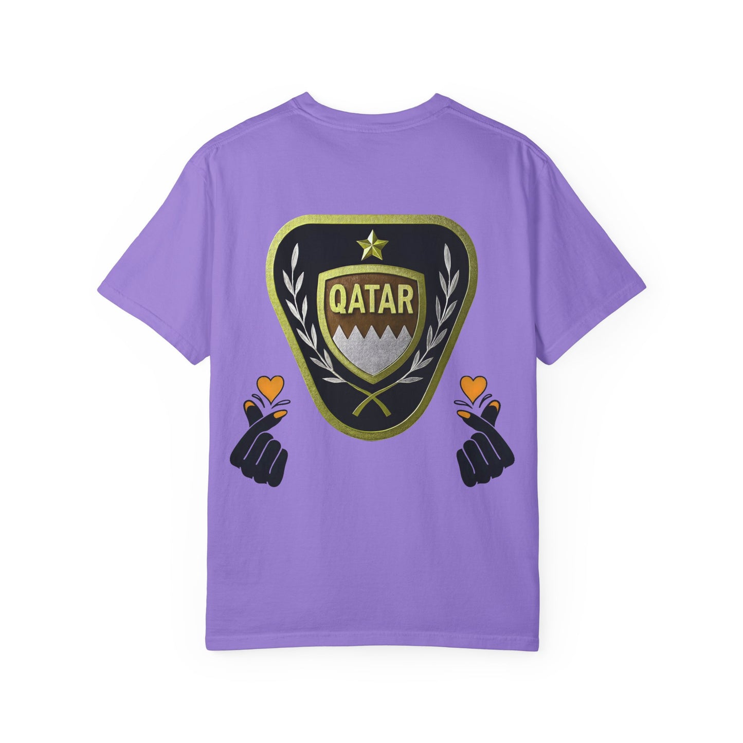 Qatar Pride Unisex T-Shirt, Casual Wear, Sports Event Shirt, Travel Souvenir, Gift for Fans