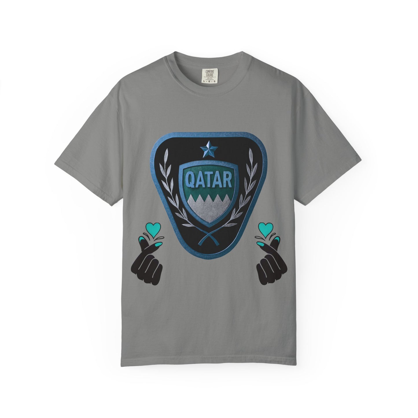 Qatar Pride Unisex T-Shirt, Casual Wear, Sports Event Shirt, Travel Souvenir, Gift for Fans