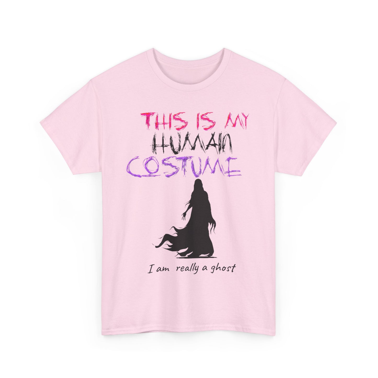 Cotton Tee - 'THIS IS MY HUMAN COSTUME'