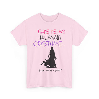Cotton Tee - 'THIS IS MY HUMAN COSTUME'