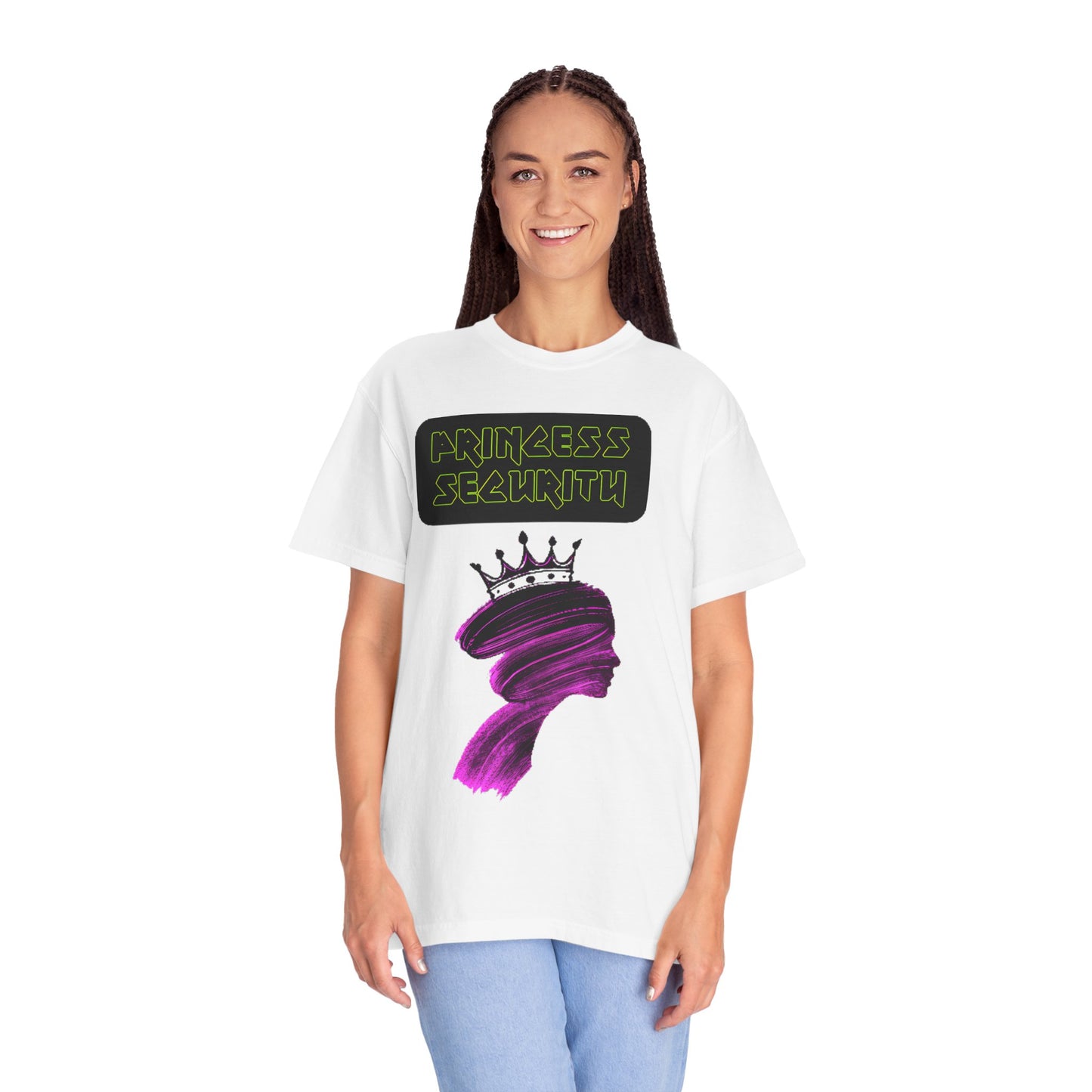 T-Shirt Princess Security Design Women's Funny Tee
