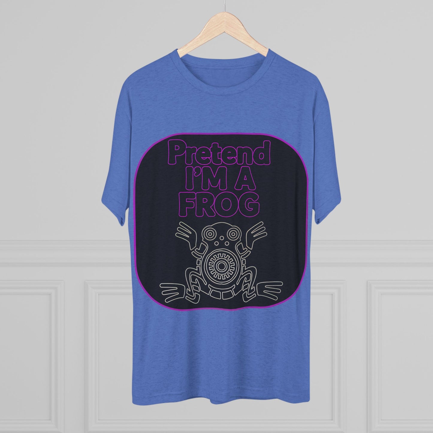 Funny Frog Unisex Tee - Pretend I Am a Frog Design