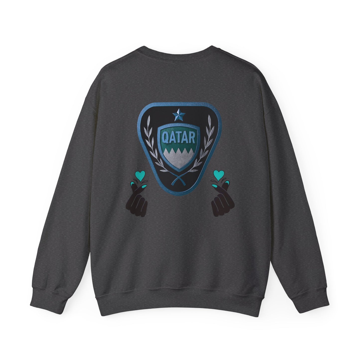 Unisex Sweatshirt qatra Love and Pride Design