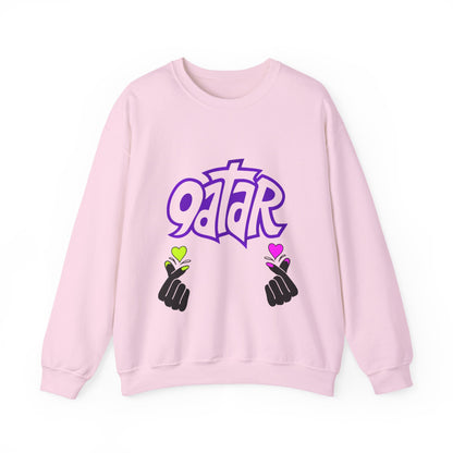 Colorful Qatar Unisex Sweatshirt, Cozy Fall Apparel, Unique Gift, Travel Inspired, Streetwear, Casual Wear
