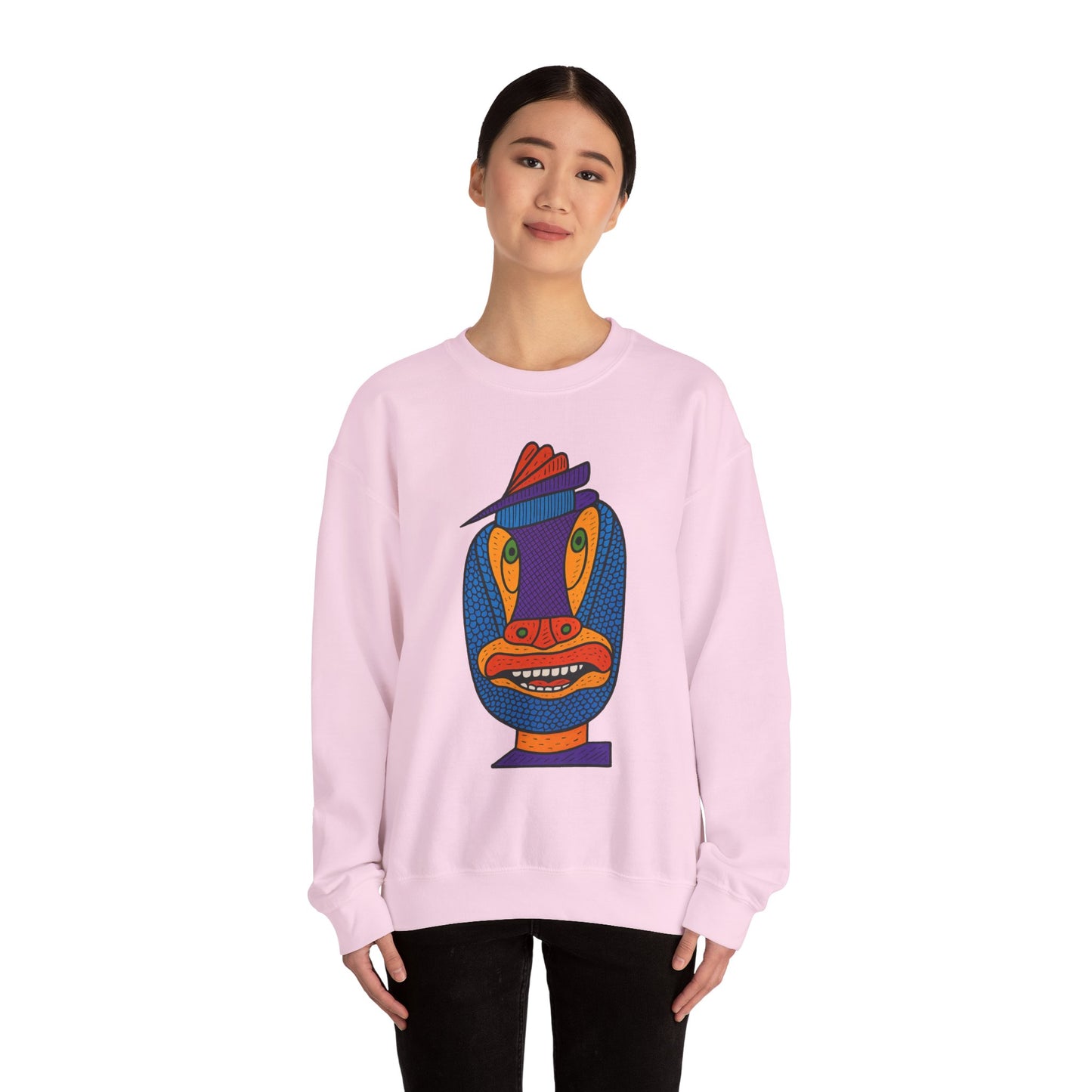 Hand Drawing Crewneck Sweatshirt