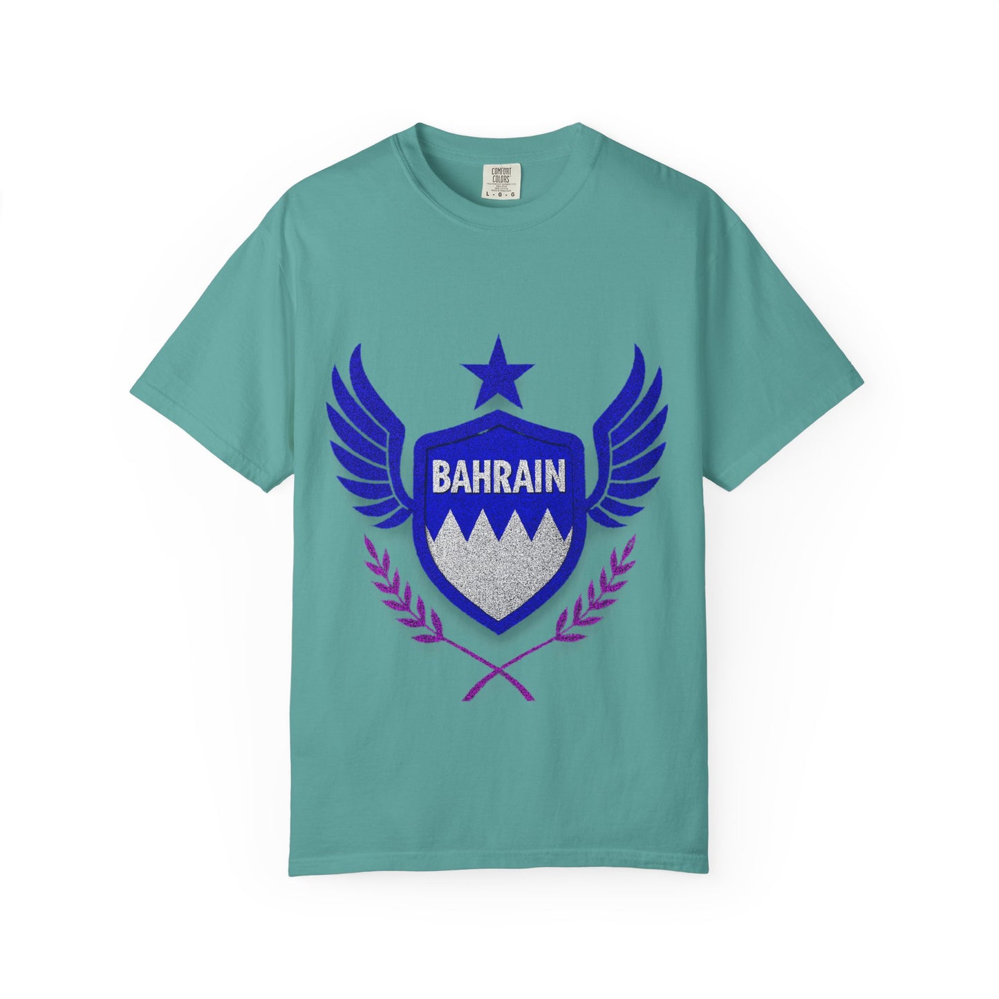 Bahrain Wings T-shirt - Casual Wear, Gift for Travelers, Sports Enthusiasts, Souvenirs, Unique Gift Idea