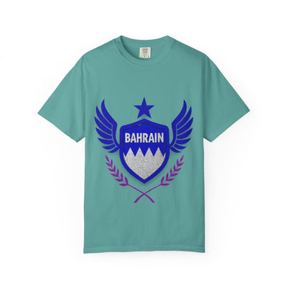 Bahrain Wings T-shirt - Casual Wear, Gift for Travelers, Sports Enthusiasts, Souvenirs, Unique Gift Idea