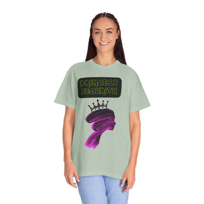 T-Shirt Princess Security Design Women's Funny Tee