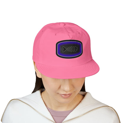 Surf Cap - Fish Skeleton Design