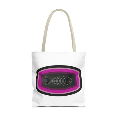 Fish Skeleton Tote Bag - Unique Design for Fishing Enthusiasts