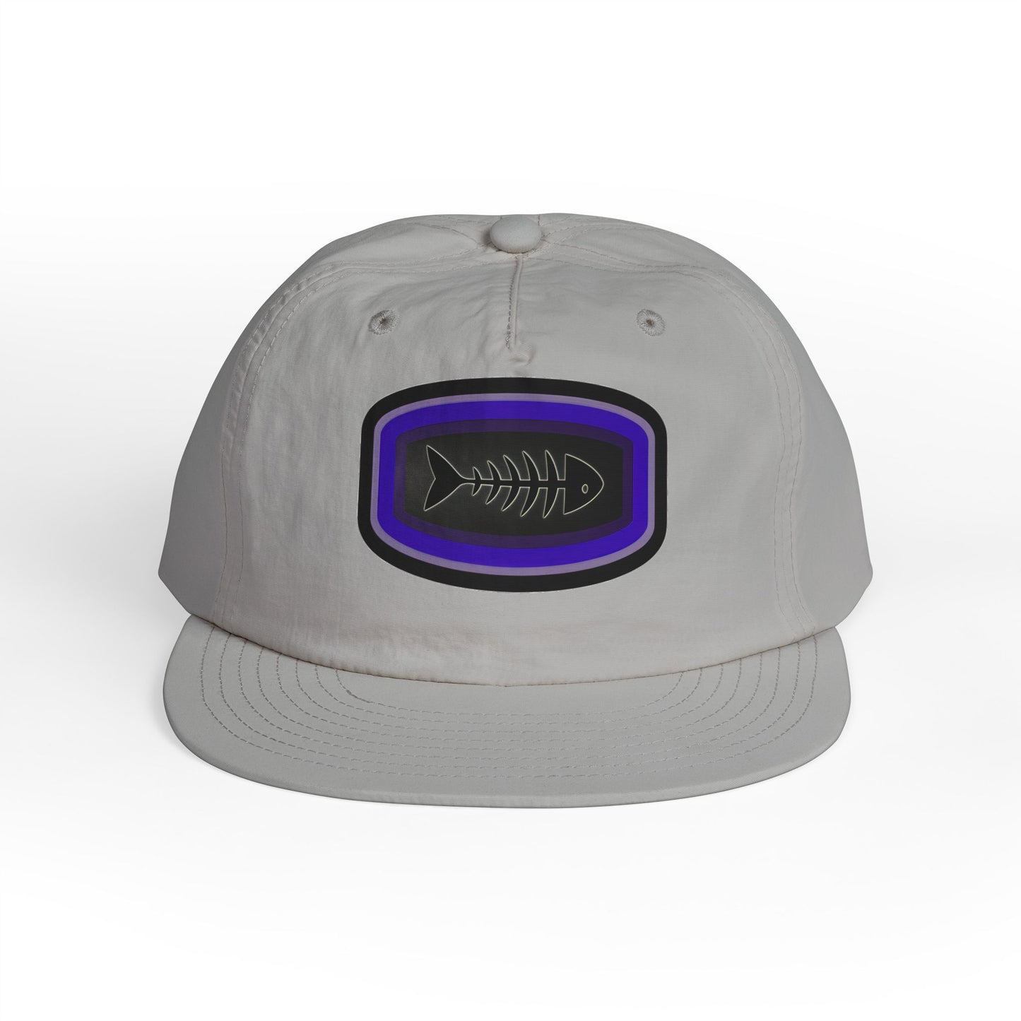 Surf Cap - Fish Skeleton Design