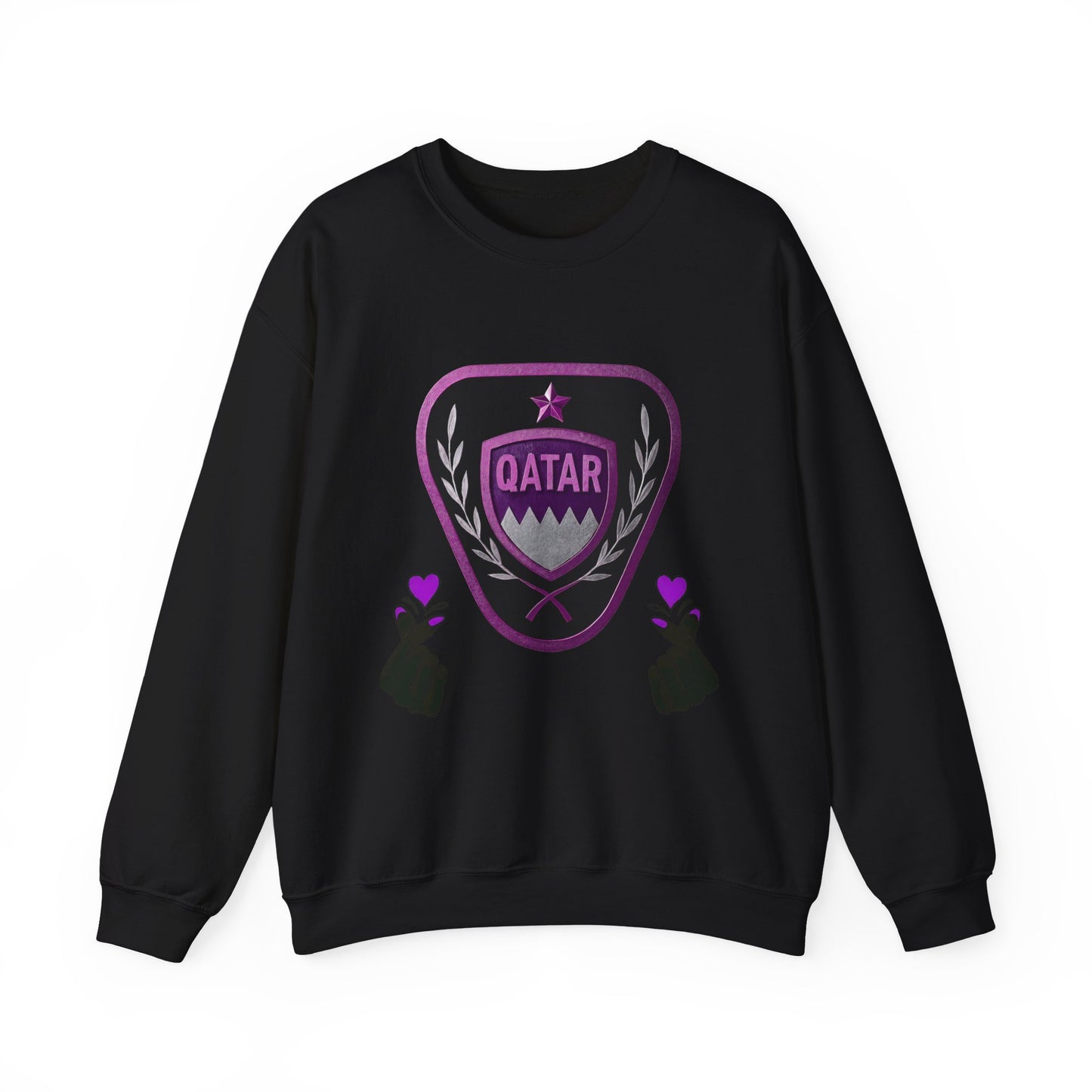 Unisex Sweatshirt qatra Love and Pride Design