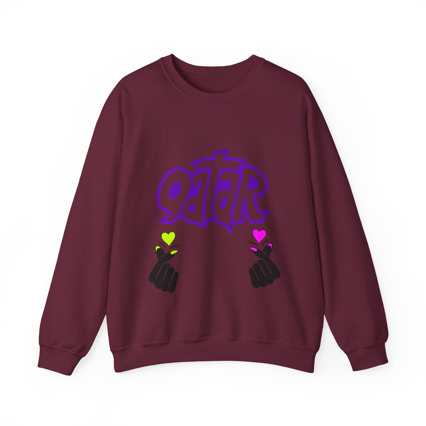 Colorful Qatar Unisex Sweatshirt, Cozy Fall Apparel, Unique Gift, Travel Inspired, Streetwear, Casual Wear