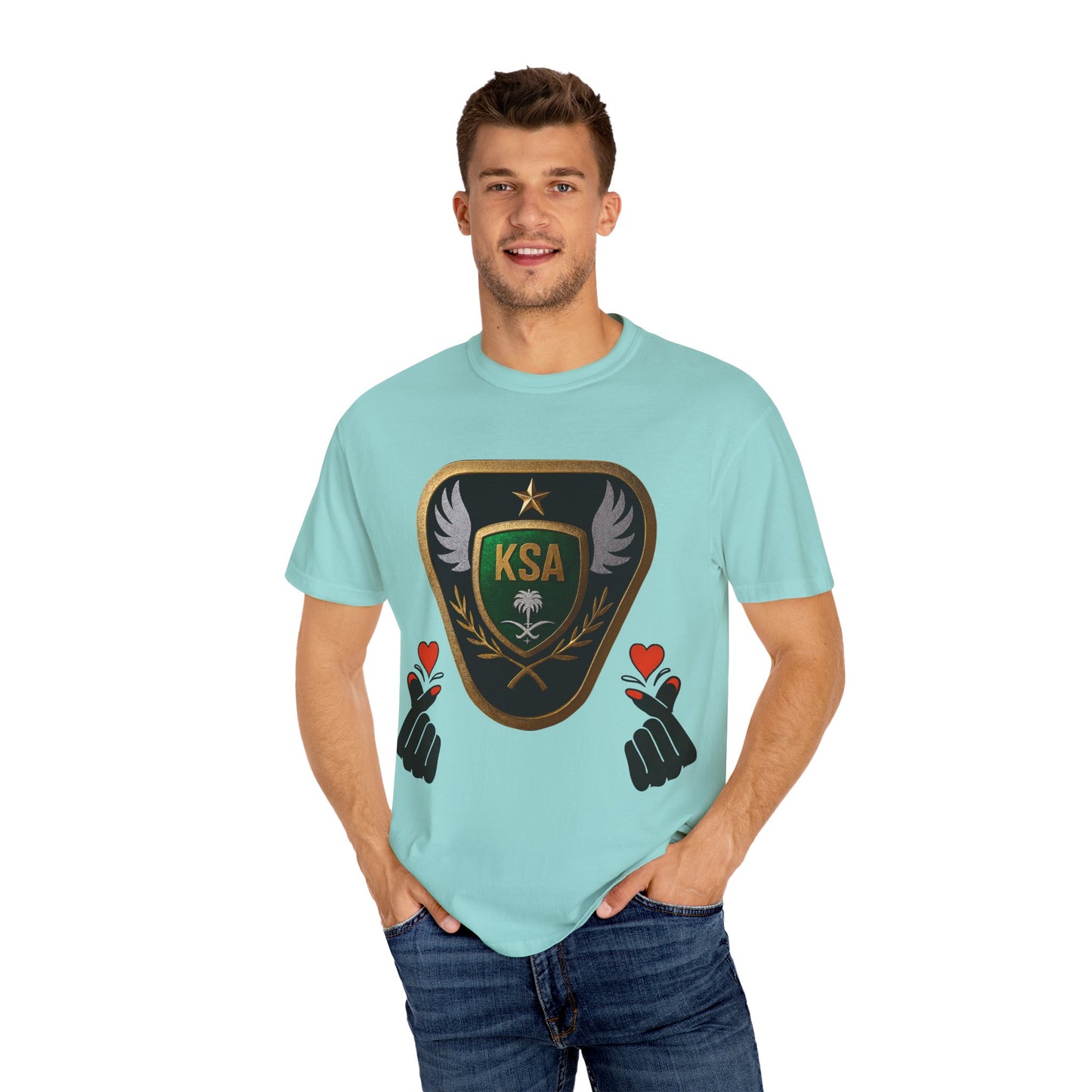 KSA Emblem Unisex T-Shirt, Casual Tee, Gift for Her/Him, Funny Shirt, Everyday Wear, Unique Graphic Top