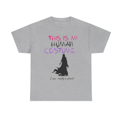 Cotton Tee - 'THIS IS MY HUMAN COSTUME'