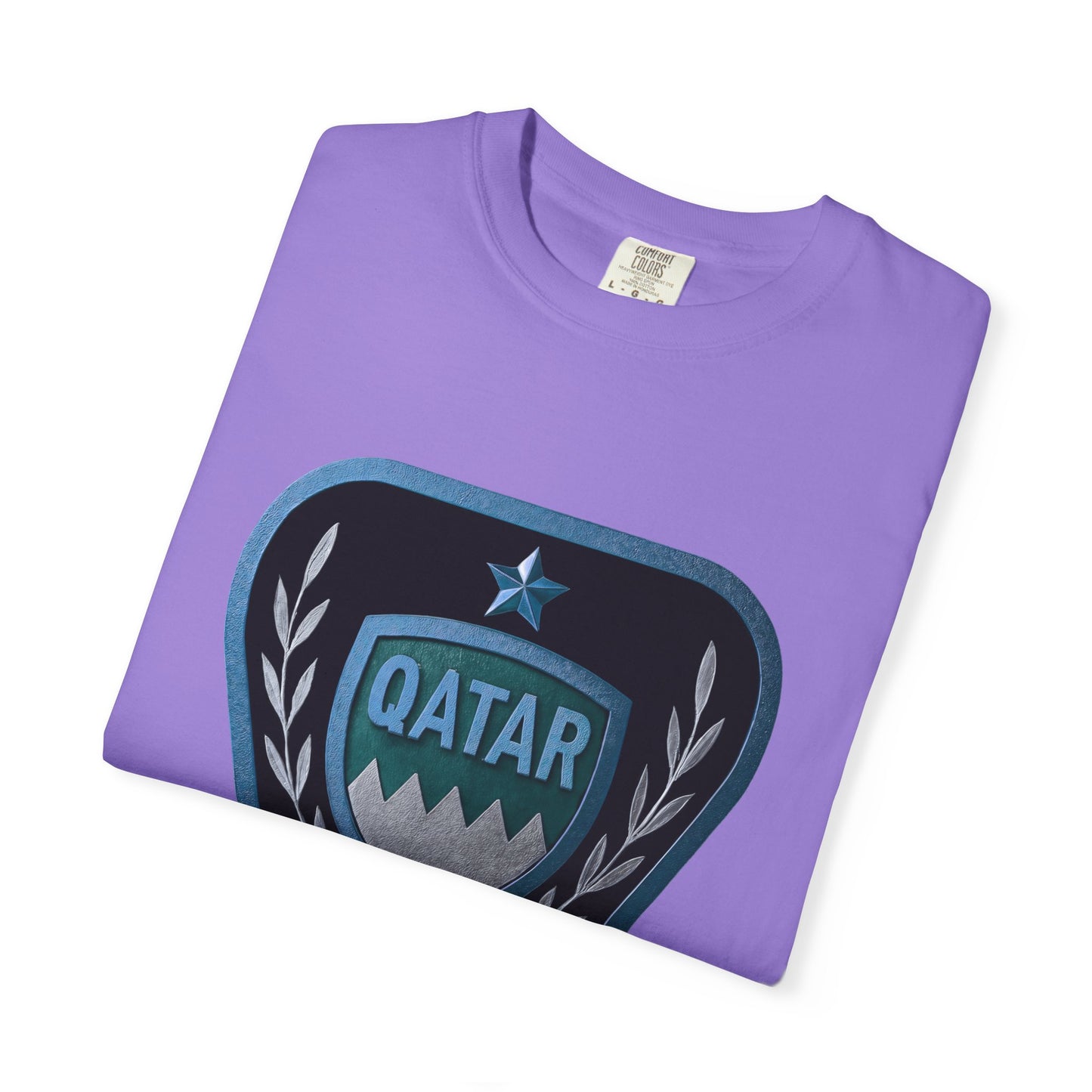 Qatar Pride Unisex T-Shirt, Casual Wear, Sports Event Shirt, Travel Souvenir, Gift for Fans