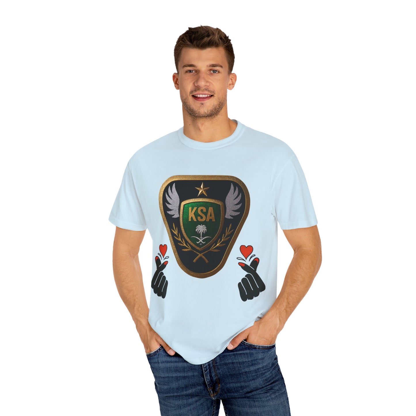KSA Emblem Unisex T-Shirt, Casual Tee, Gift for Her/Him, Funny Shirt, Everyday Wear, Unique Graphic Top