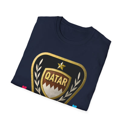 Stylish Qatar Unisex T-Shirt - Soft Cotton Tee for Casual Wear, Sports Events, Travel, Gift Ideas, Summer Outings
