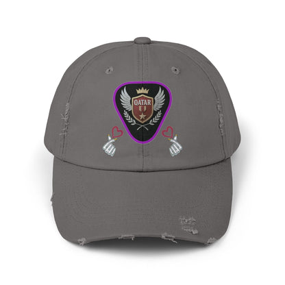 Cap Qatar Love - Unisex Distressed