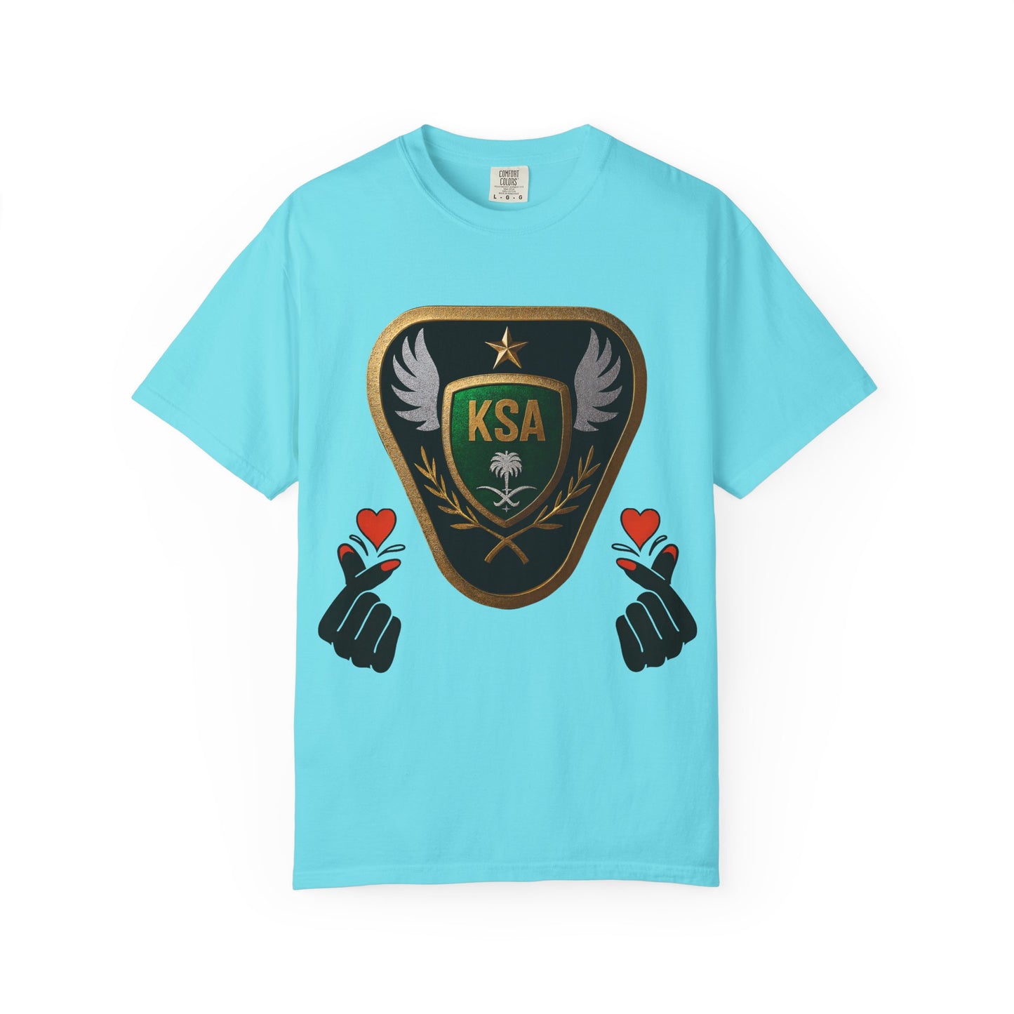 KSA Emblem Unisex T-Shirt, Casual Tee, Gift for Her/Him, Funny Shirt, Everyday Wear, Unique Graphic Top