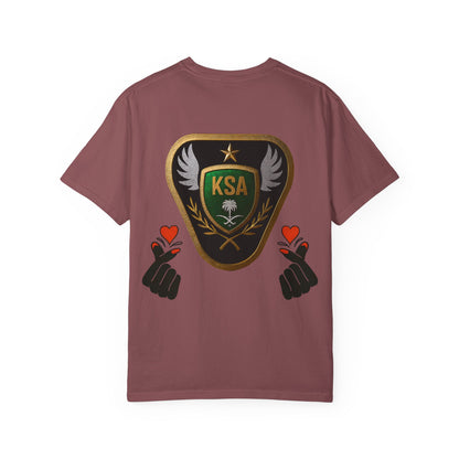 KSA Emblem Unisex T-Shirt, Casual Tee, Gift for Her/Him, Funny Shirt, Everyday Wear, Unique Graphic Top