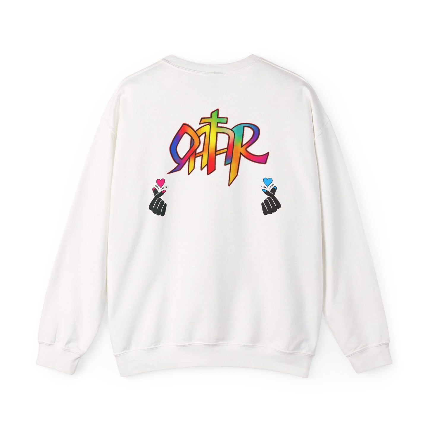 Colorful Qatar Unisex Sweatshirt, Cozy Fall Apparel, Unique Gift, Travel Inspired, Streetwear, Casual Wear
