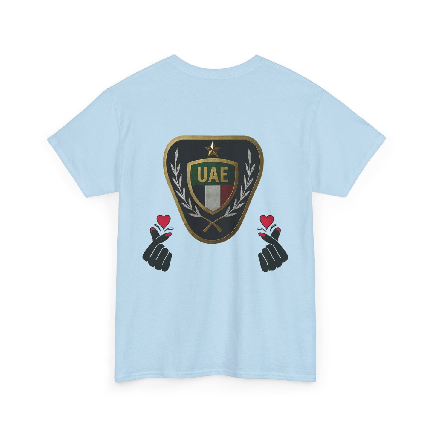 UAE Pride Unisex Heavy Cotton Tee, Pride T-Shirt, Abu Dhabi Gift, National Day Apparel, LGBTQ+ Support Tee, Casual Wear